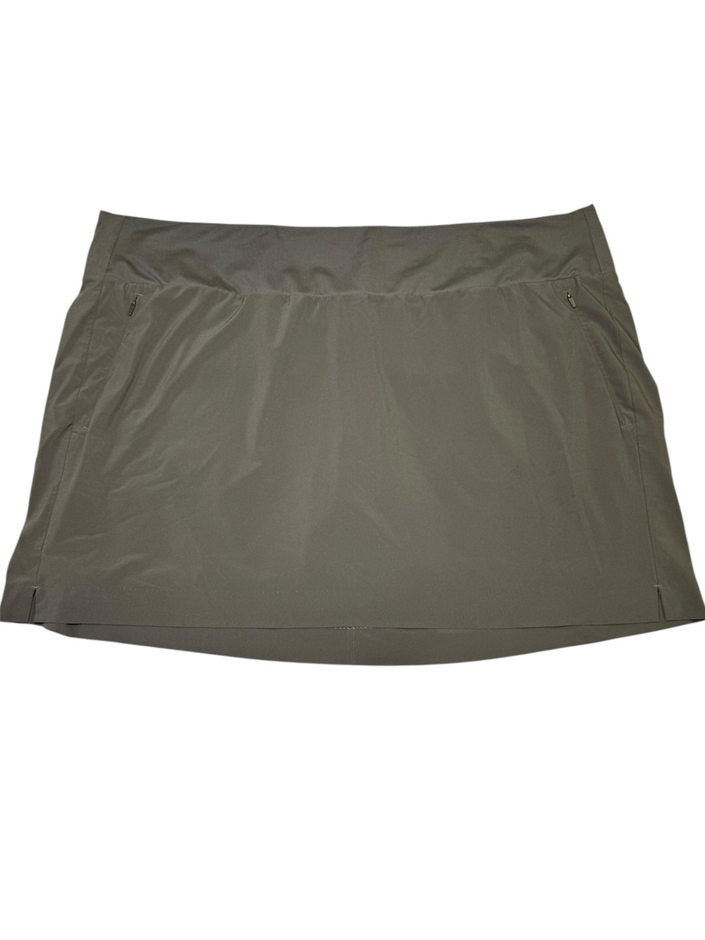 Athleta Soho Skort Size 24 Mountain Olive Green Golf Tennis Athletic Skirt